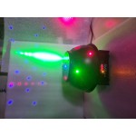 Laser RGB semisferic 180 gr Ddisco - Party (18-8) www.lutek.ro 